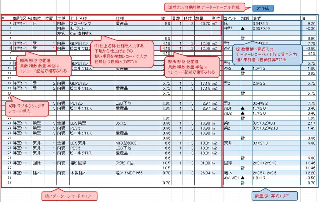 仕上拾い